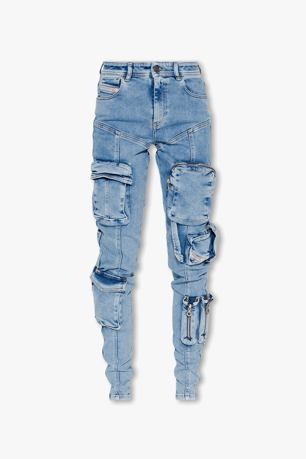 ★DIESEL★ 1984 Slandy High Denim Pants Blue A0359809E9701 Women's Skinny Jeans | Medium blue | Diesel 1984 Slandy-High